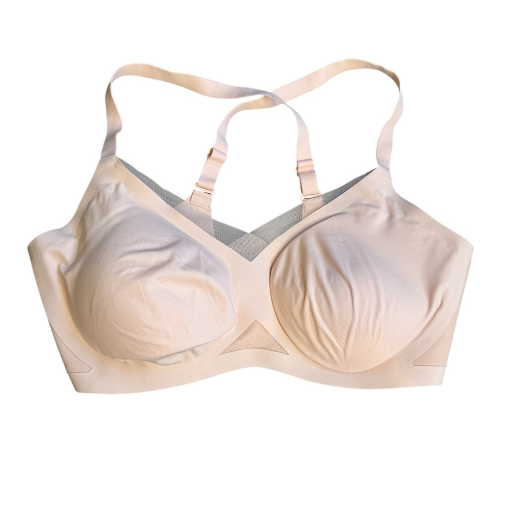HONEYLOVE Liftwear Crossover Breathable Bra Sand Nude Size M 36 B/C L33
